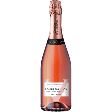 Crémant de Bordeaux Rosé Brut - Louis Vallon - 0.75L