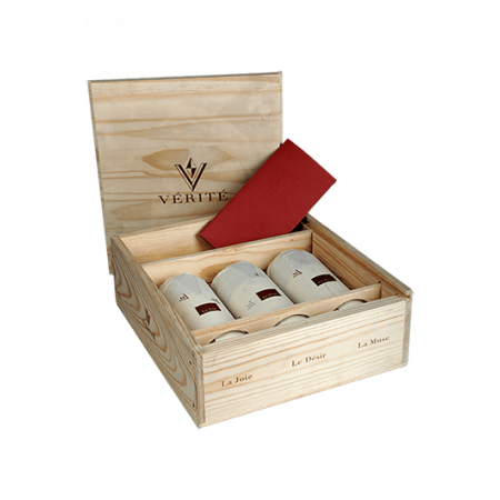 Cassa Di Legno 3 Bottiglie Vérité 2018 - Désir - Muse - Joie Cassa Di Legno 3 Bottiglie Vérité 2018 - Désir - Muse - Joie