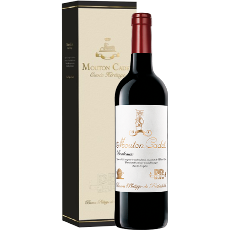Mouton Cadet Héritage 2023 - Astuccio - Baron Philippe de Rothschild Mouton Cadet Héritage 2023 - Astuccio - Baron Philippe de Rothschild