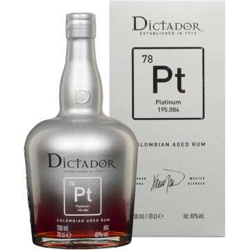 Rum - Dictador XO Platinum - Astuccio