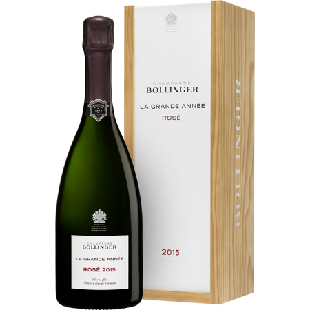 Champagne Bollinger - La Grande Année Rosé 2015 - Cofanetto Champagne Bollinger - La Grande Année Rosé 2015 - Cofanetto
