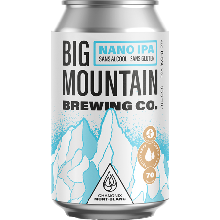 Canette - Blonde Senza Alcol Nano IPA - Birrificio Big Mountain - 33 cl Canette - Blonde Senza Alcol Nano IPA - Birrificio Big Mountain - 33 cl