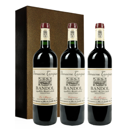 Cofanetto Trio - Domaine Tempier - Annata 2021 Cofanetto Trio - Domaine Tempier - Annata 2021