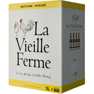 BIB 3L - La Vieille Ferme Blanc 2025 - by Famille Perrin - 3L