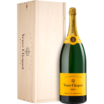 Mathusalem - Champagne Veuve Clicquot - Brut Carte Jaune - Cassa Di Legno - 6L