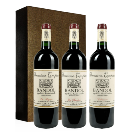 Cofanetto Trio - Domaine Tempier - Annata 2022 Cofanetto Trio - Domaine Tempier - Annata 2022