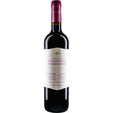 Cuarenta Vendimias Ribera Del Duero 2023 - Cuatro Rayas Cuarenta Vendimias Ribera Del Duero 2023 - Cuatro Rayas