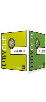 CUBI 5L - UBY CUBE BLANC SEC - DOMAINE UBY