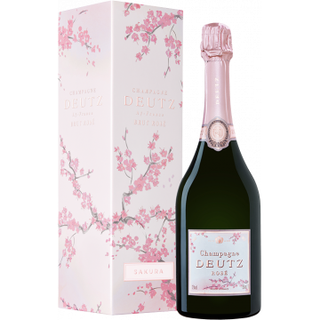 Champagne Deutz - Brut Rosé - Edizione Limitata Sakura - Astuccio - 0.75L