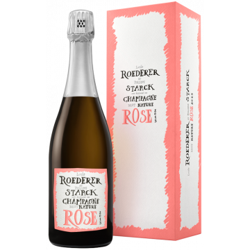 Louis Roederer Champagne Brut Nature Rosé Édition Limitée Philippe Starck