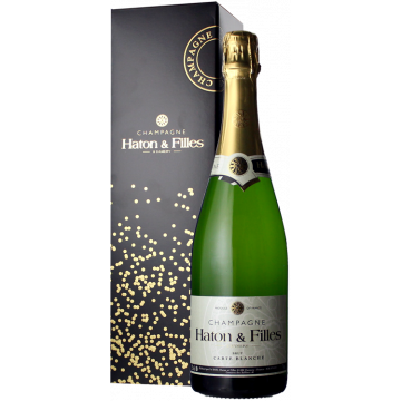 Champagne Haton et Filles - Carte Blanche - Astuccio - 0.75L