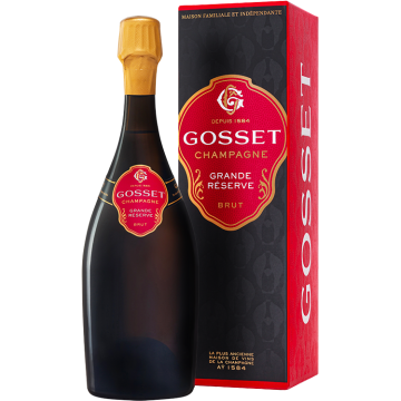 Champagne Gosset Grande Réserve - Astucciato - 0.75L
