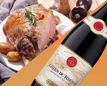 Agneau -COTES DU RHONE 2013 - E. GUIGAL