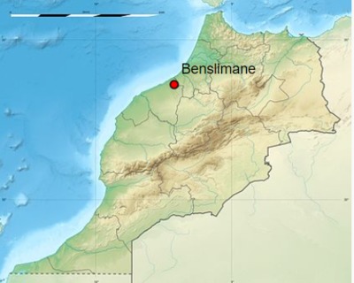 Ben Slimane, région viticole du Maroc.