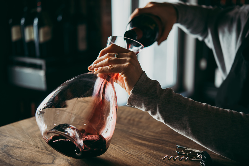 Caraffa di vino