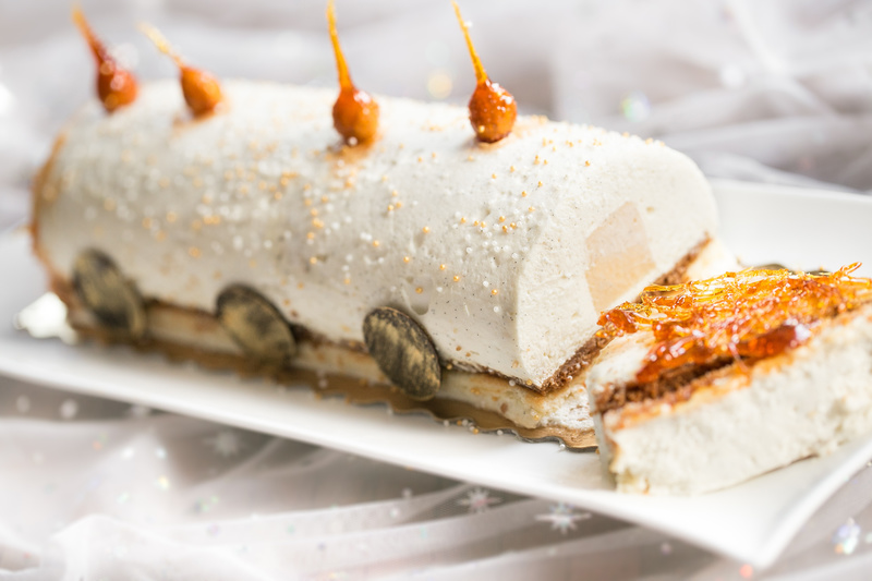 Tronchetto di Natale alla vaniglia