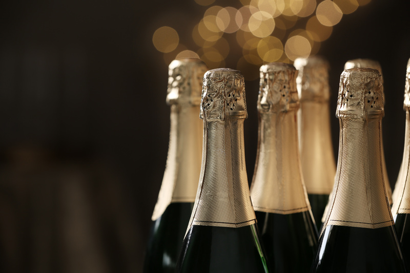 Bottiglie di Champagne