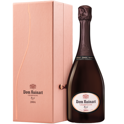 CHAMPAGNE DOM RUINART ROSE 2004 - COFFRET LUXE Toute la richesse du goût Ruinart