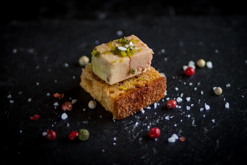 Crostino con foie gras