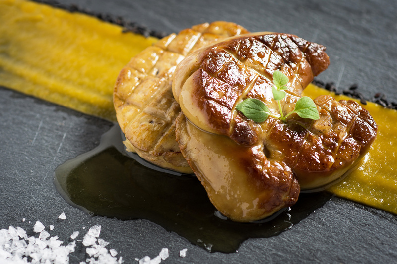 Foie gras cotto in padella