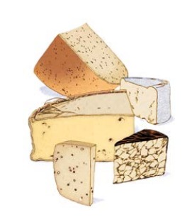 Formaggi e Ruinart blanc de blancs