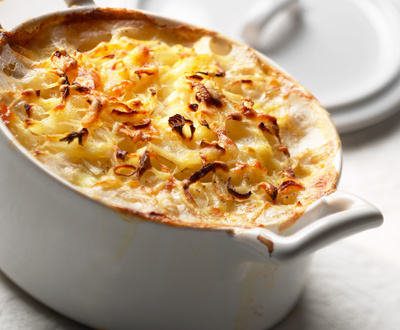 gratin dauphinois aux cèpes