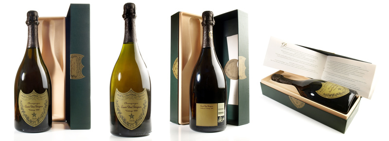 coffret de millésimes Dom Pérignon, cadeau dom pérignon