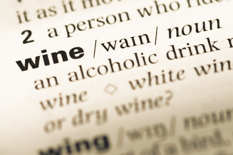 Lessico del vino, vino da invecchiamento, conservazione, dizionario, definizione di vino