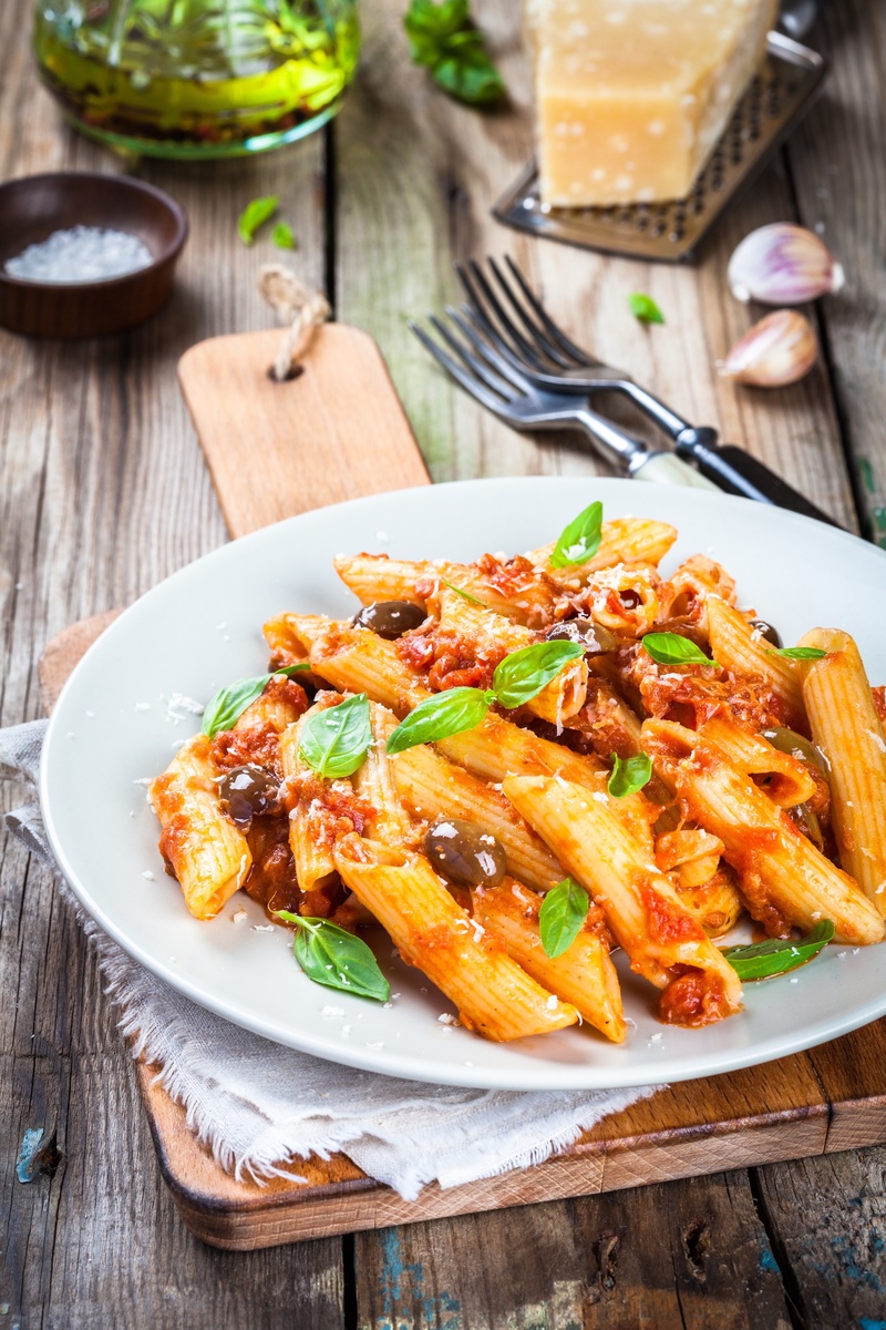 Recette Penne à la puttanesca