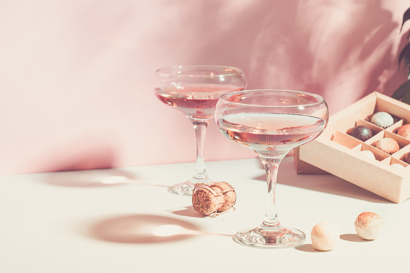 Champagne rosé