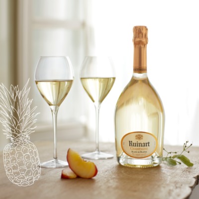 RUINART blanc de blancs accordi enogastronomici