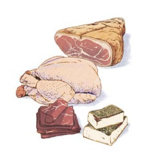 Carne e Ruinart blanc de blancs