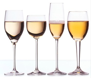 Nuances de vins blancs